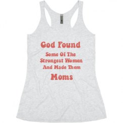 Ladies Slim Fit Super Soft Racerback Triblend Tank
