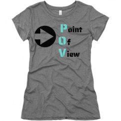 Ladies Slim Fit Super Soft Triblend Tee