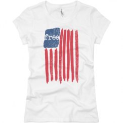 Ladies Slim Fit Basic Promo Jersey Tee