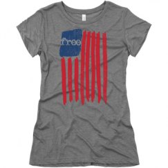 Ladies Slim Fit Super Soft Triblend Tee