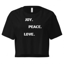 Ladies Festival Cali Crop Top Tee