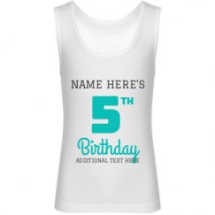 Youth Jersey Tank Top