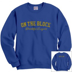 OTB Brooklyn Bangers Distressed/ Crew neck Sweater 