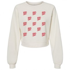 Women's Raglan Pullover Fleece