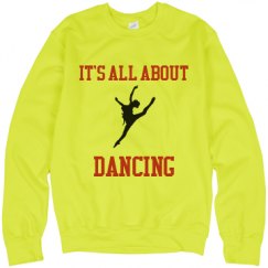 Unisex Neon Crewneck Sweatshirt