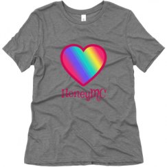 Ladies Relaxed Fit Super Soft Triblend Tee