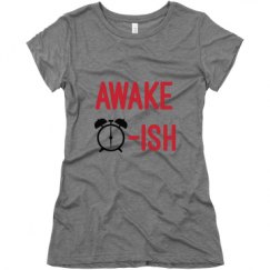 Ladies Slim Fit Super Soft Triblend Tee