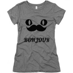 Ladies Slim Fit Super Soft Triblend Tee