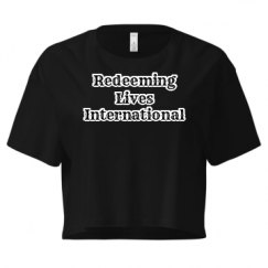 Ladies Festival Cali Crop Top Tee