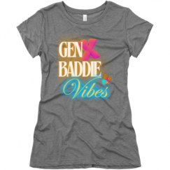 Ladies Slim Fit Super Soft Triblend Tee