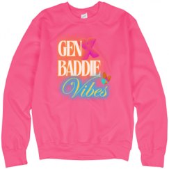 Unisex Neon Crewneck Sweatshirt