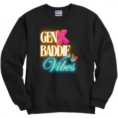Unisex Film and Foil Crewneck Sweatshirt