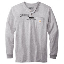 Unisex Carhartt Long Sleeve Henley Tee