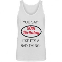 Unisex Jersey Tank Top