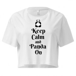 Ladies Festival Cali Crop Top Tee