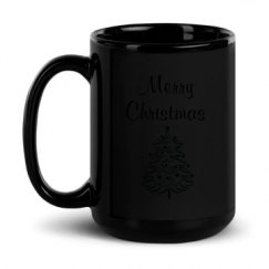 15oz Black Glossy Mug