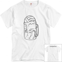 Volleyball Dad Comical Tee