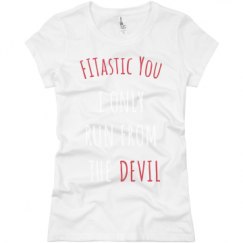 Ladies Slim Fit Basic Promo Jersey Tee