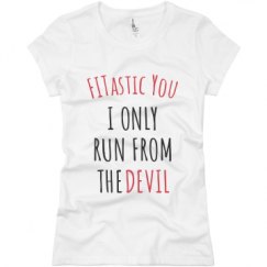 Ladies Slim Fit Basic Promo Jersey Tee