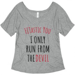 Ladies Flowy Slouchy Tee