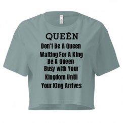 Ladies Festival Cali Crop Top Tee