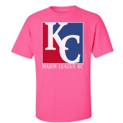 Unisex Ultra Cotton Safety Neon Crewneck Tee