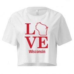 Ladies Festival Cali Crop Top Tee