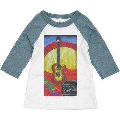Toddler 3/4 Sleeve Raglan Tee