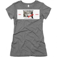 Ladies Slim Fit Super Soft Triblend Tee