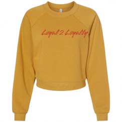 Women's Raglan Pullover Fleece