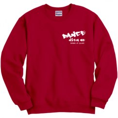 Unisex Film and Foil Crewneck Sweatshirt