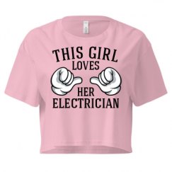 Ladies Festival Cali Crop Top Tee