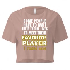 Ladies Festival Cali Crop Top Tee