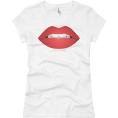 Ladies Slim Fit Basic Promo Jersey Tee