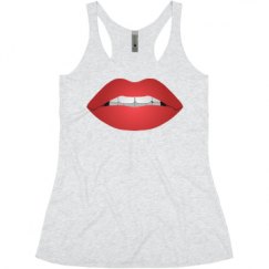 Ladies Slim Fit Super Soft Racerback Triblend Tank
