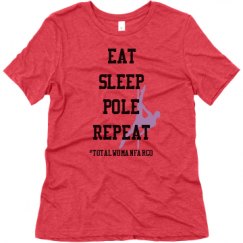 Ladies Relaxed Fit Super Soft Triblend Tee