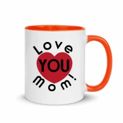 11oz Ceramic Mug with Color Inside