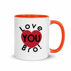 11oz Ceramic Mug with Color Inside