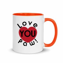11oz Ceramic Mug with Color Inside
