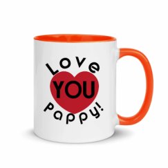 11oz Ceramic Mug with Color Inside