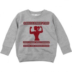 Toddler Crewneck Basic Promo Sweatshirt