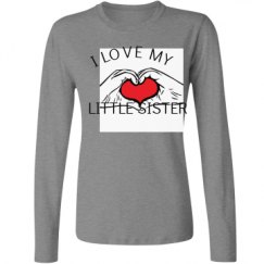 Ladies Relaxed Fit Basic Long Sleeve Tee