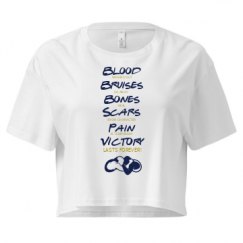 Ladies Festival Cali Crop Top Tee