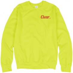 Unisex Neon Crewneck Sweatshirt