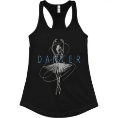 Ladies Slim Fit Racerback Tank Top