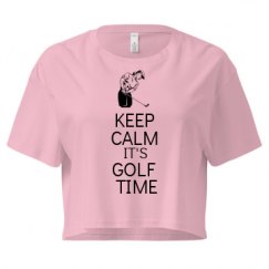 Ladies Festival Cali Crop Top Tee