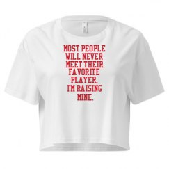 Ladies Festival Cali Crop Top Tee