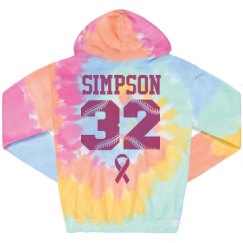 Unisex Tie-Dye Fleece Hoodie