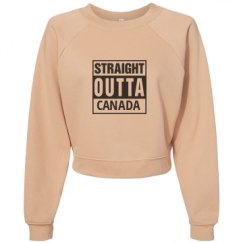 Women's Raglan Pullover Fleece