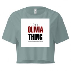 Ladies Festival Cali Crop Top Tee